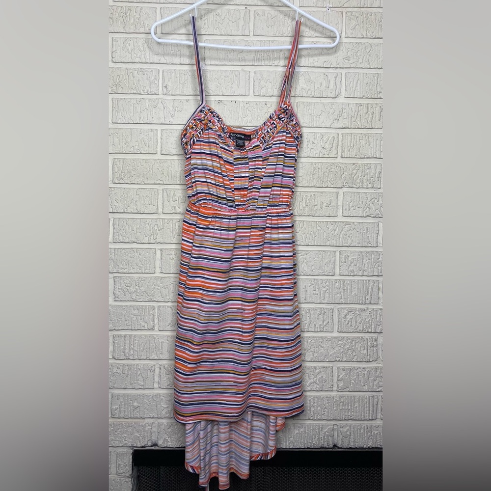 Multicolor Sleeveless Dress Size Large